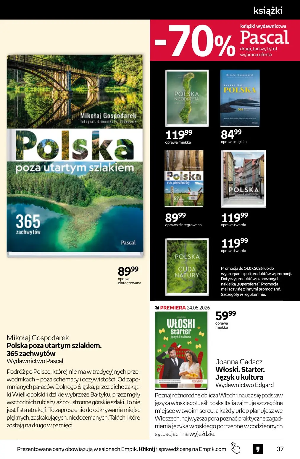 gazetka promocyjna Empik Tom kultury - Strona 37