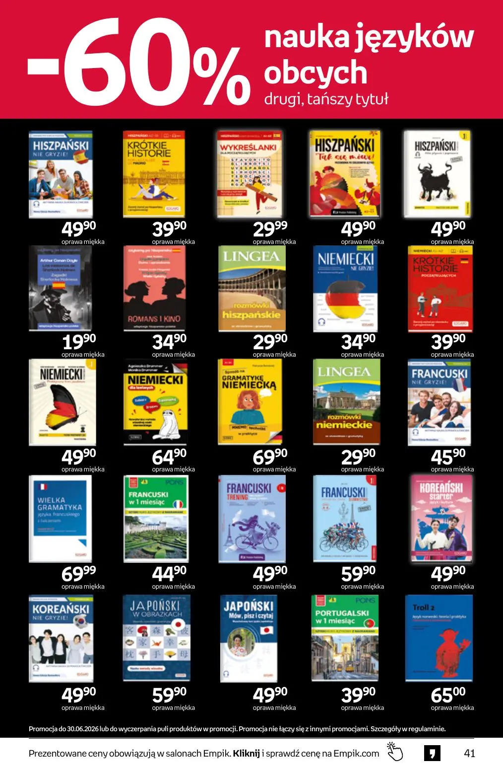 gazetka promocyjna Empik Tom kultury - Strona 41