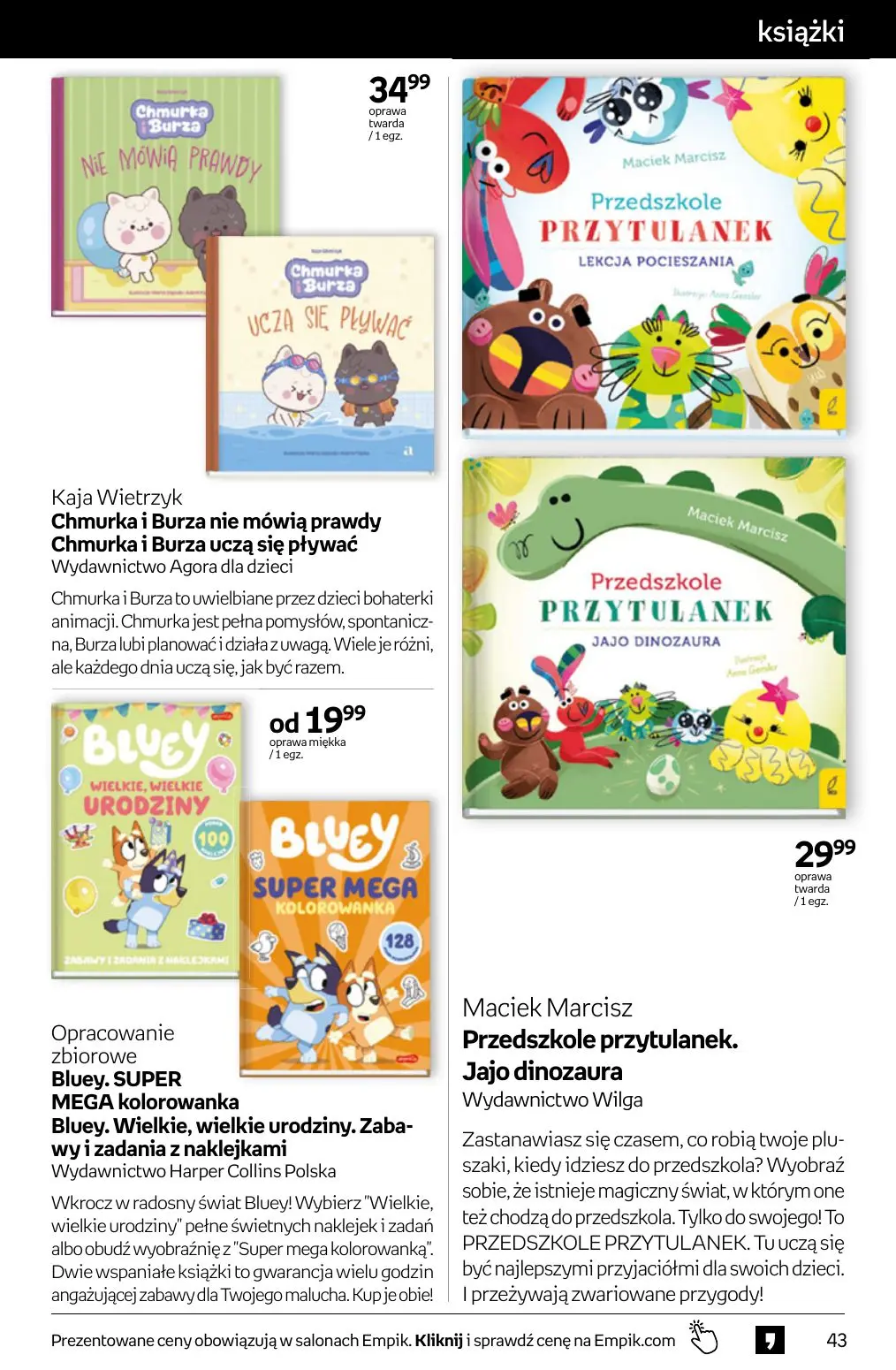 gazetka promocyjna Empik Tom kultury - Strona 43