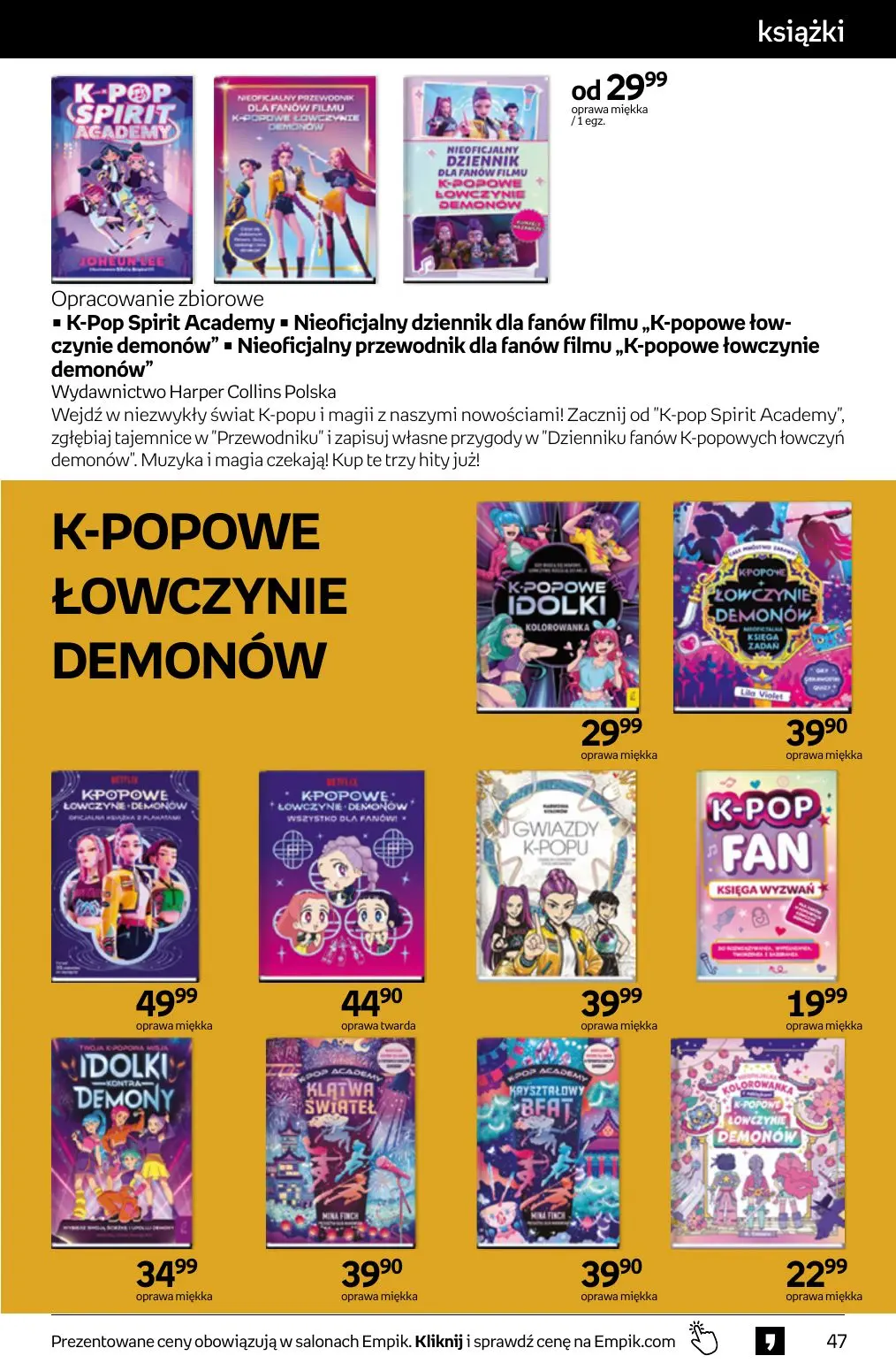 gazetka promocyjna Empik Tom kultury - Strona 47