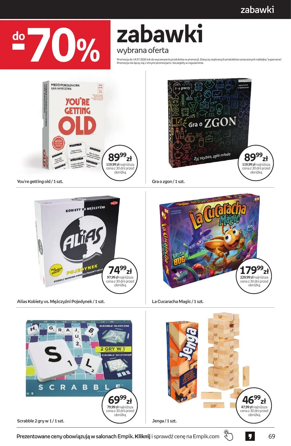 gazetka promocyjna Empik Tom kultury - Strona 69
