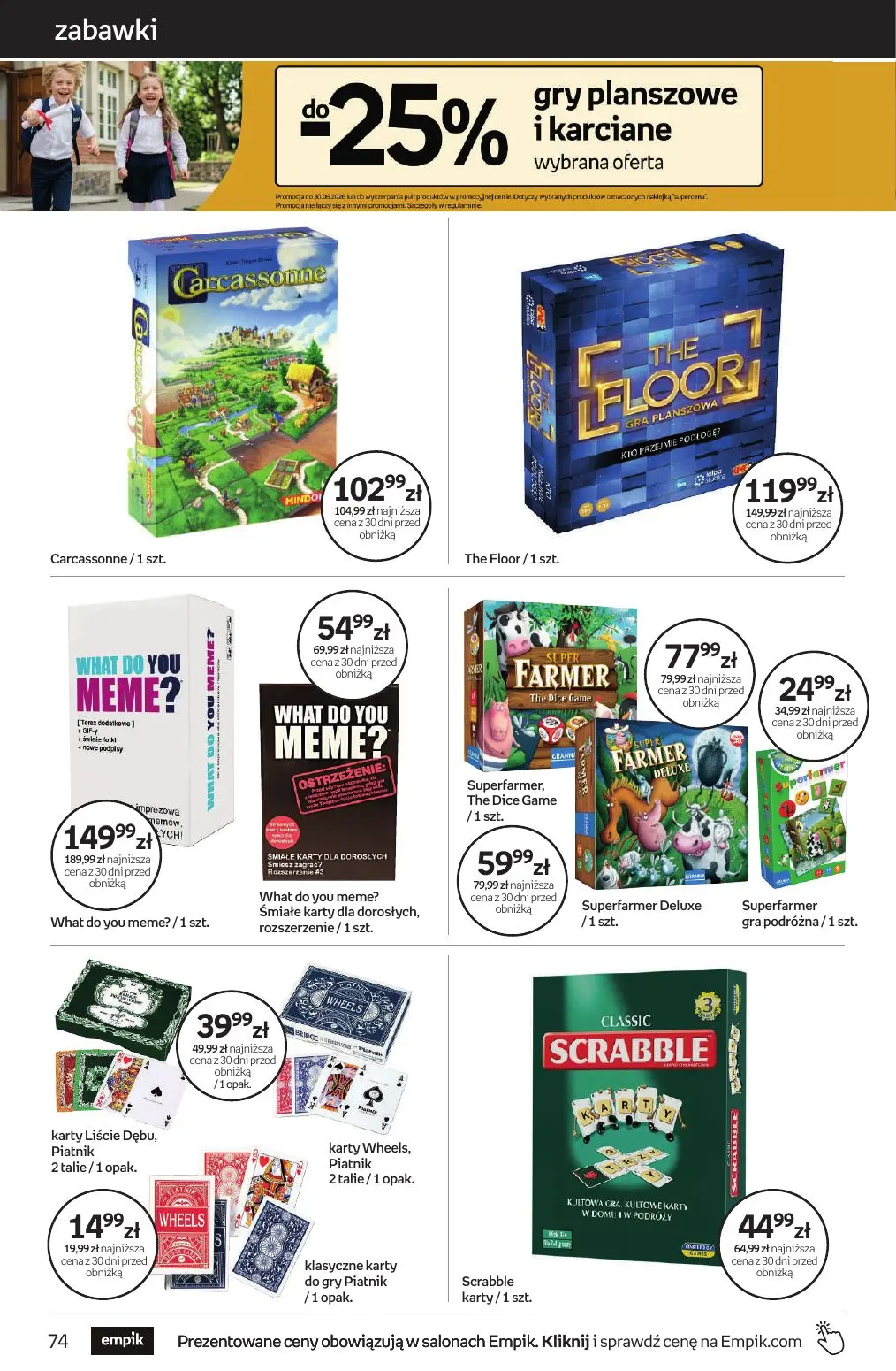 gazetka promocyjna Empik Tom kultury - Strona 74