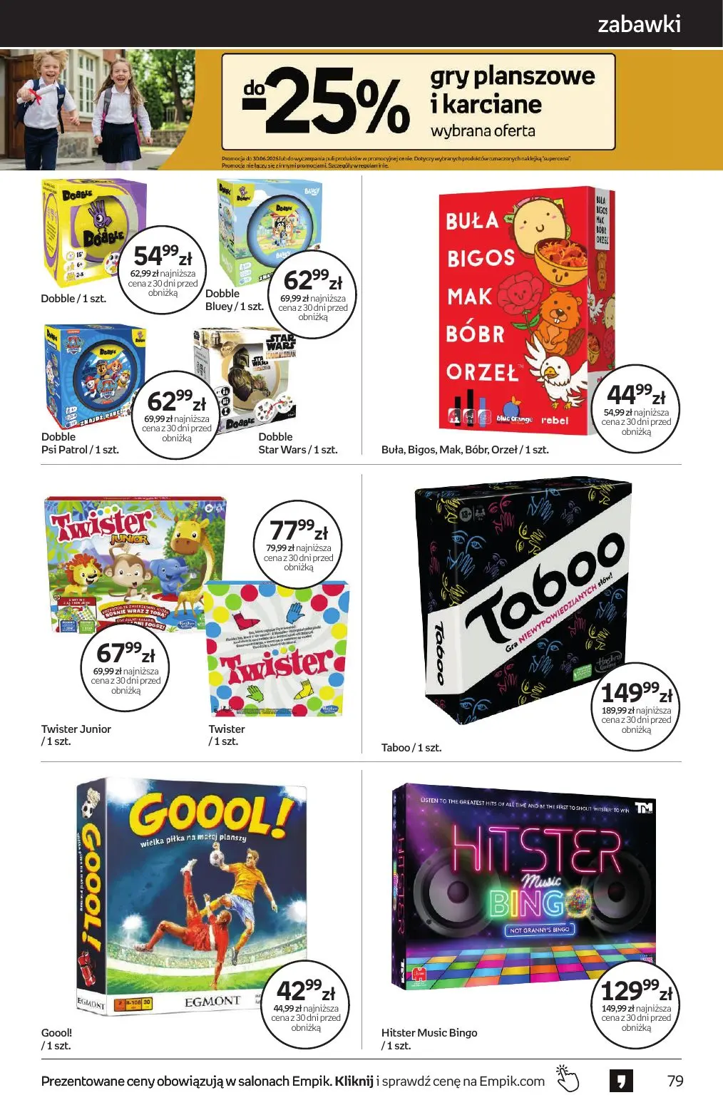 gazetka promocyjna Empik Tom kultury - Strona 79