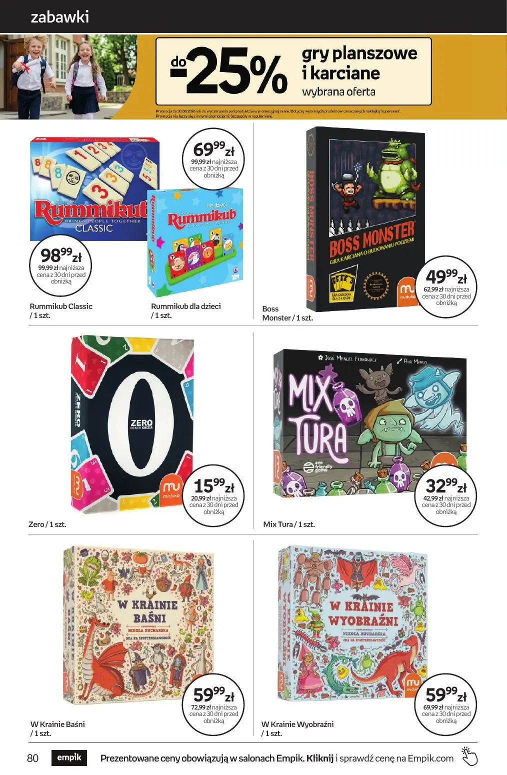 gazetka promocyjna Empik Tom kultury - Strona 80