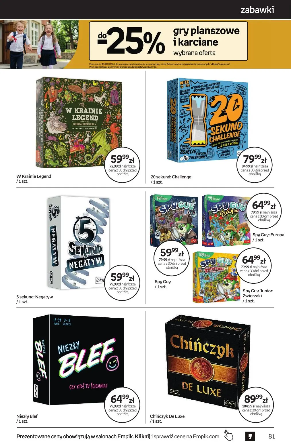 gazetka promocyjna Empik Tom kultury - Strona 81