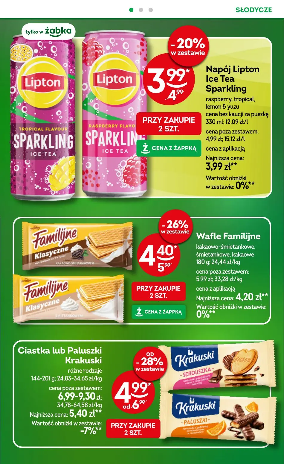 gazetka promocyjna Żabka Tylko w Żabce - Strona 47
