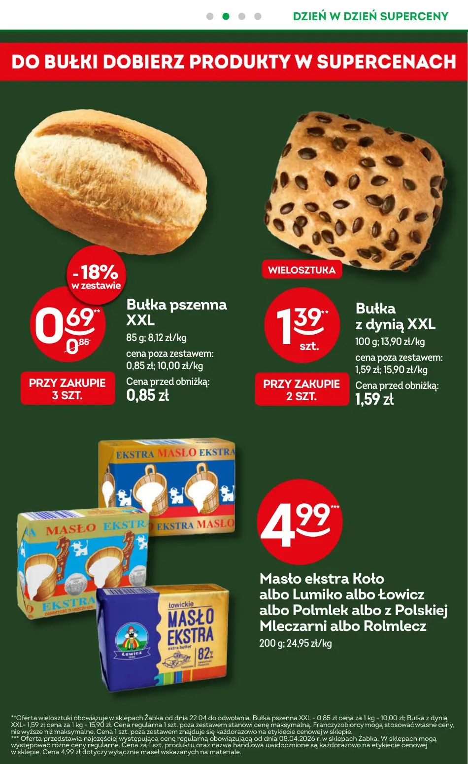 gazetka promocyjna Żabka Codzienne produkty - Strona 3