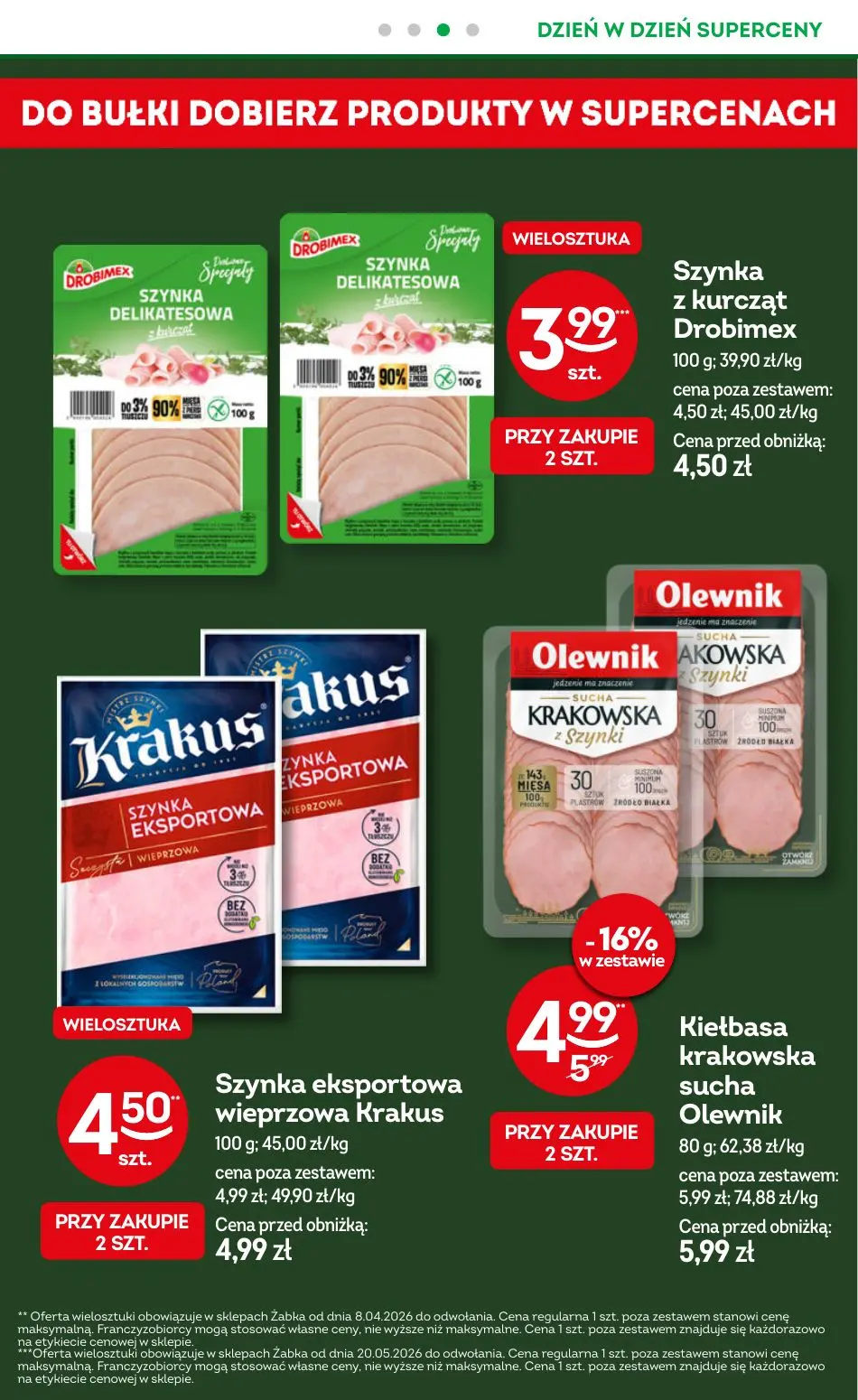 gazetka promocyjna Żabka Codzienne produkty - Strona 4