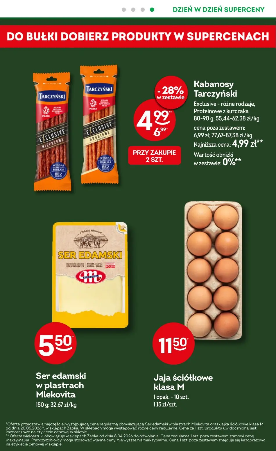 gazetka promocyjna Żabka Codzienne produkty - Strona 5