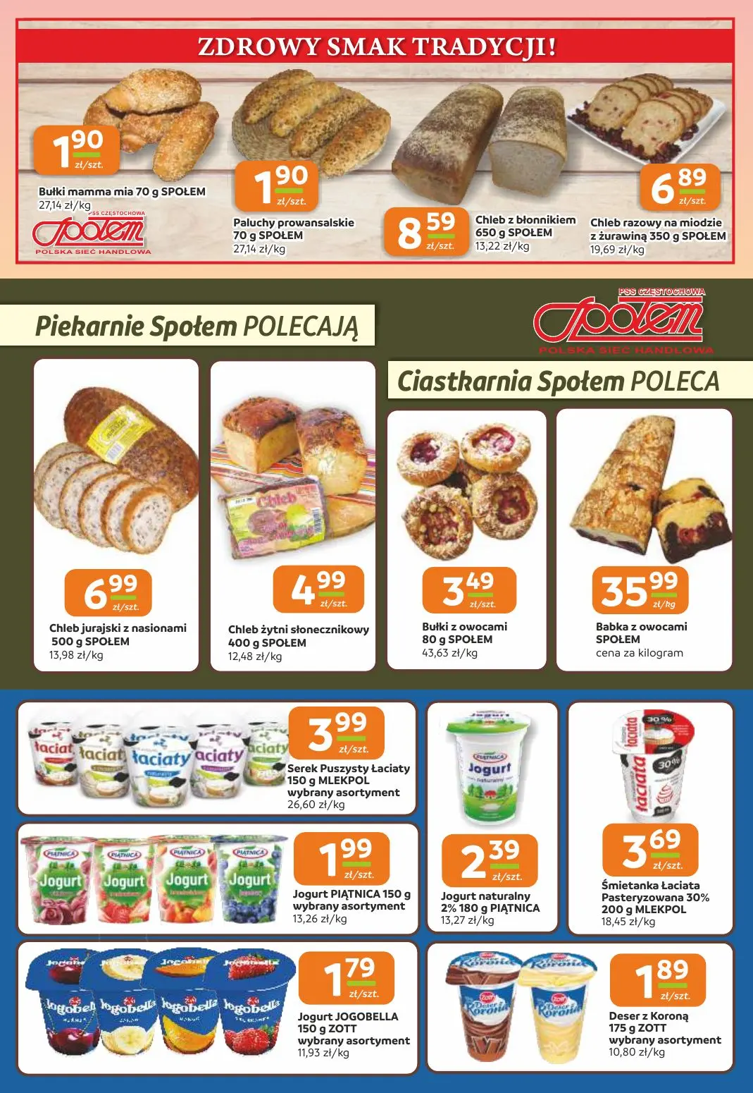 gazetka promocyjna Społem Częstochowa  - Strona 2