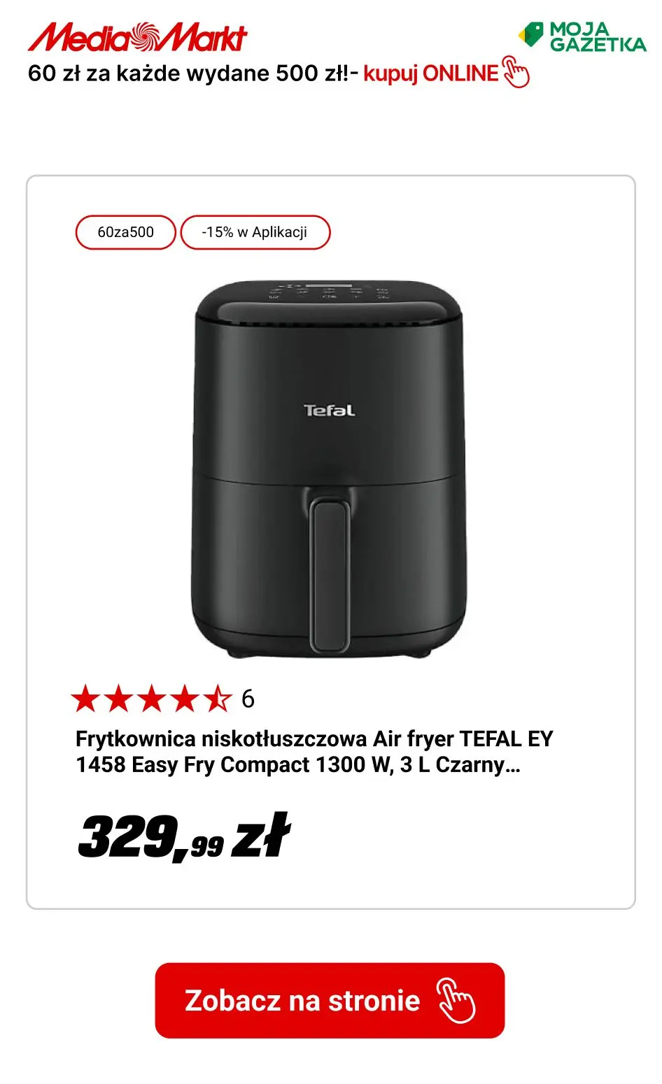 gazetka promocyjna Media Markt Red Friday w MediaMarkt!
60 zł rabatu za każde wydane 500 zł - Strona 12