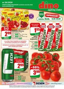 Gazetka promocyjna dino, ważna od 2026-06-24 do 2026-06-30.