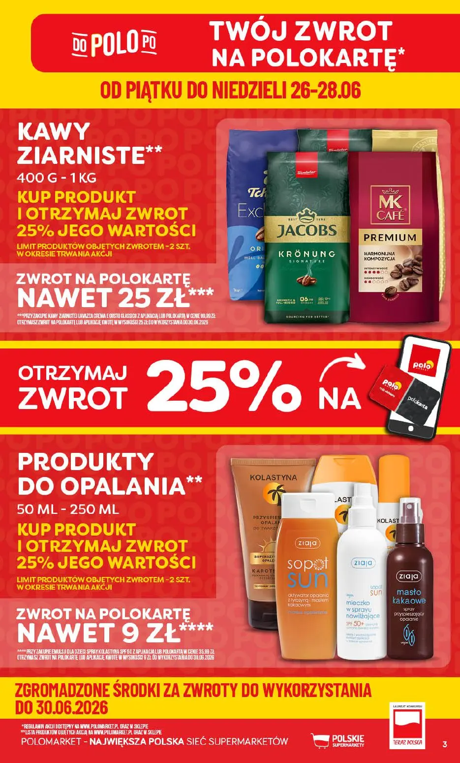 gazetka promocyjna POLOmarket Wakacyjna LOTERIA - wygraj paliwo 🚗 - Strona 3
