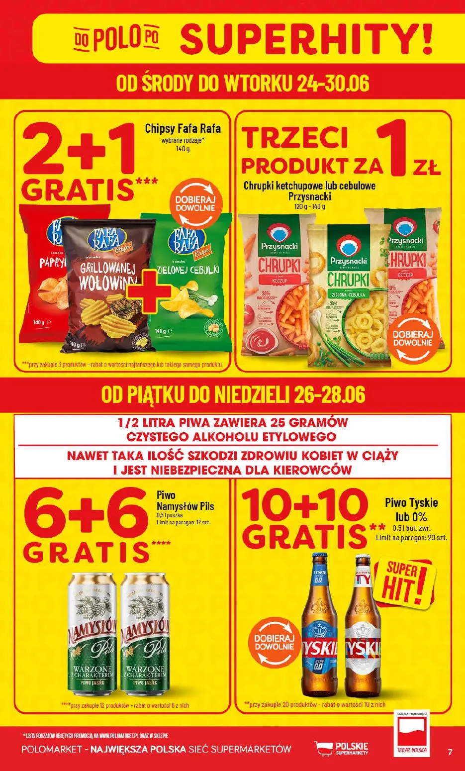 gazetka promocyjna POLOmarket Wakacyjna LOTERIA - wygraj paliwo 🚗 - Strona 7