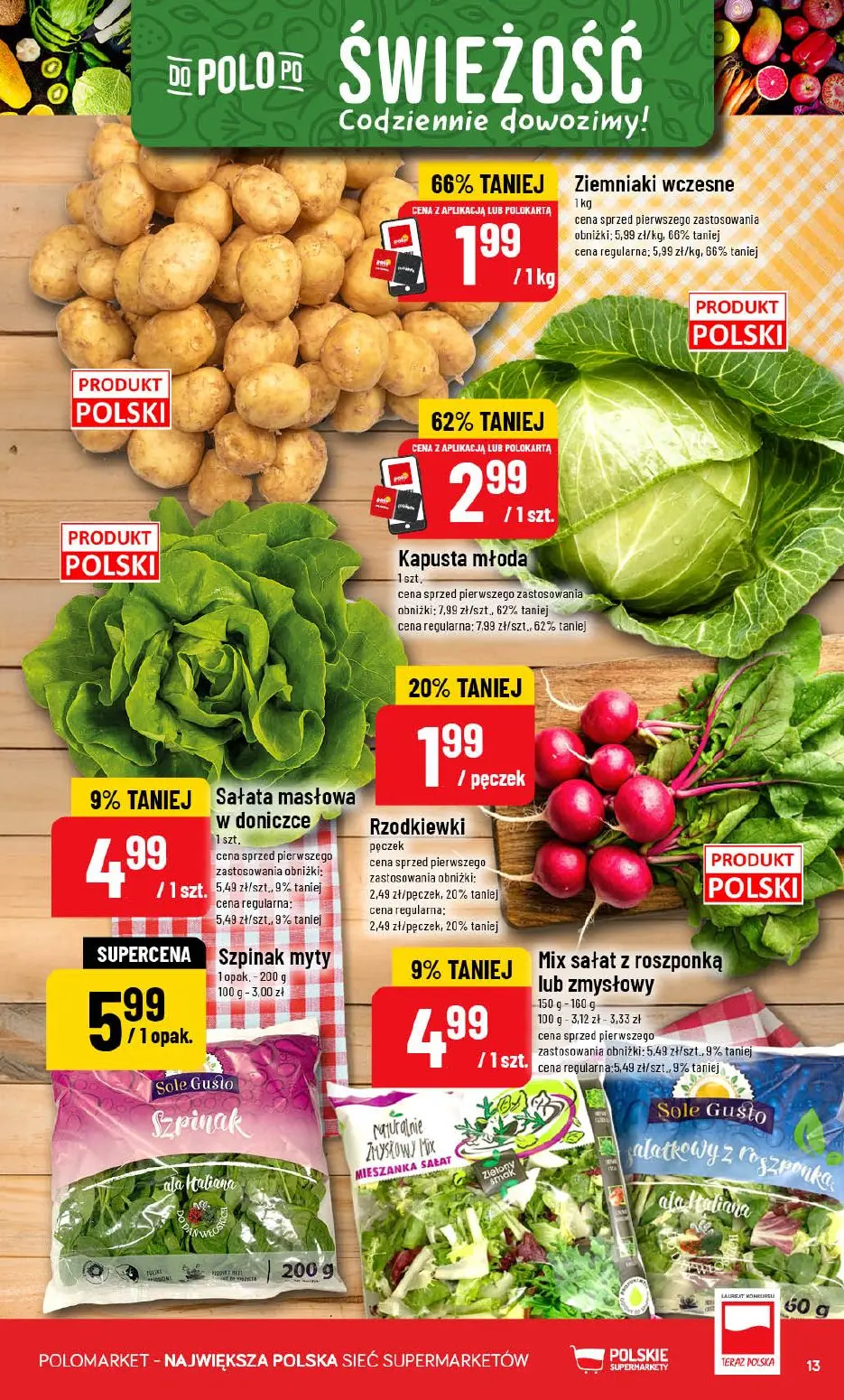gazetka promocyjna POLOmarket Wakacyjna LOTERIA - wygraj paliwo 🚗 - Strona 13