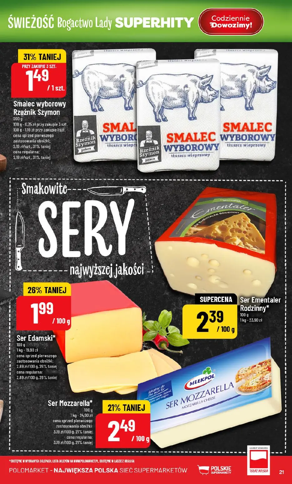 gazetka promocyjna POLOmarket Wakacyjna LOTERIA - wygraj paliwo 🚗 - Strona 21