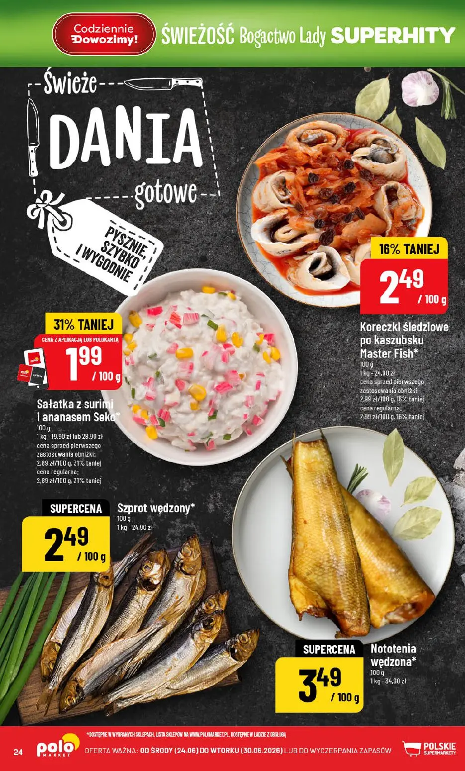 gazetka promocyjna POLOmarket Wakacyjna LOTERIA - wygraj paliwo 🚗 - Strona 24