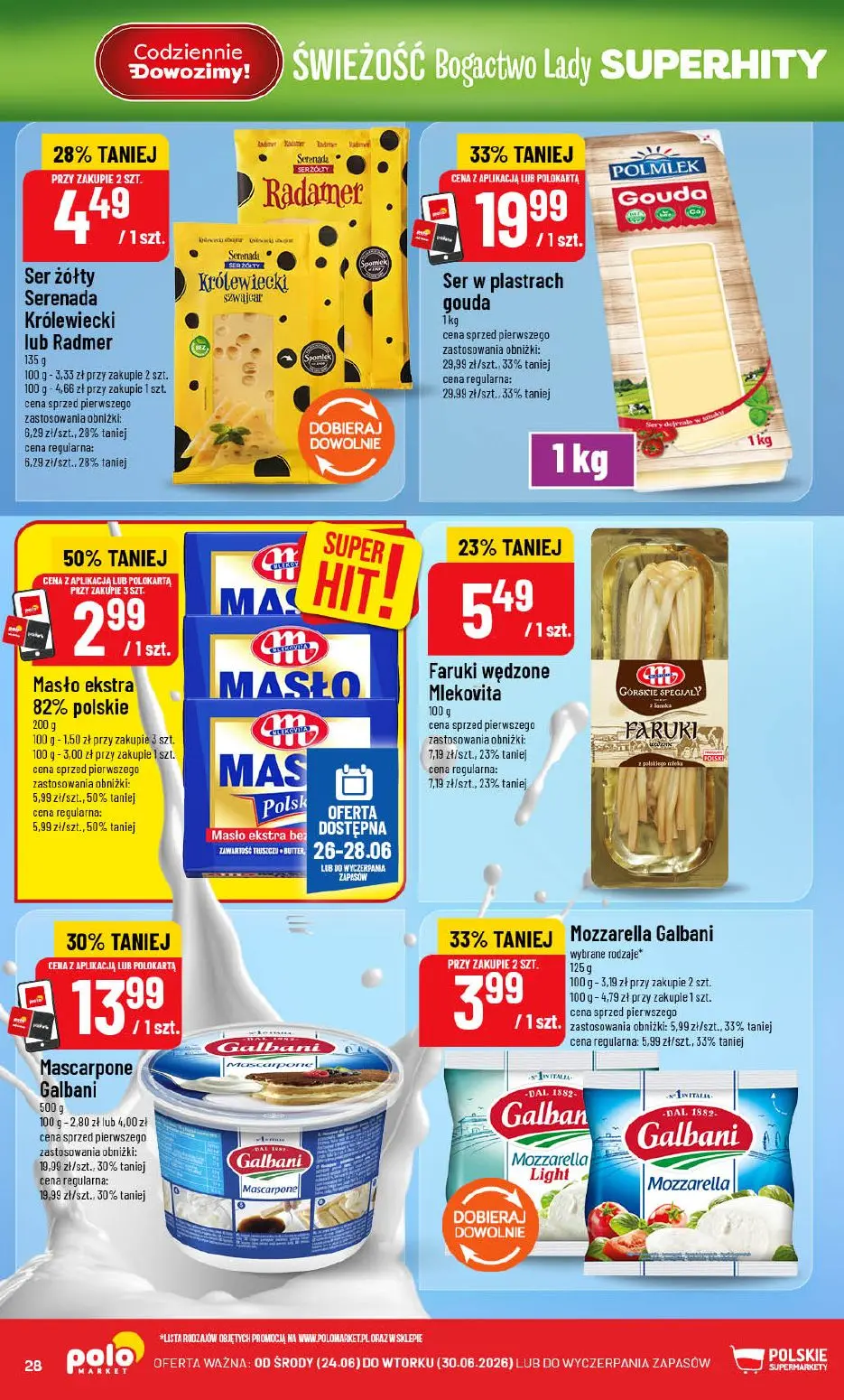 gazetka promocyjna POLOmarket Wakacyjna LOTERIA - wygraj paliwo 🚗 - Strona 28