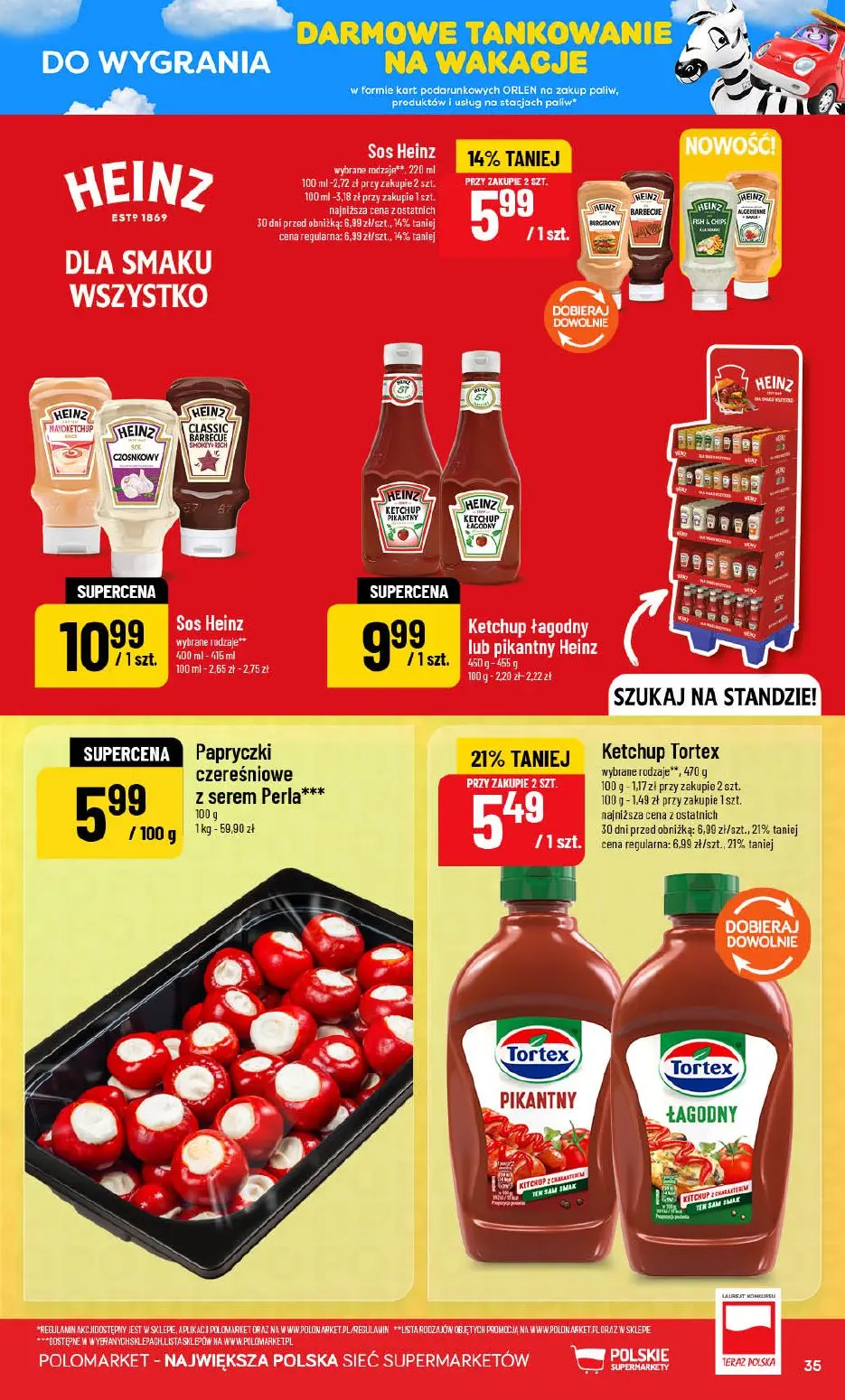 gazetka promocyjna POLOmarket Wakacyjna LOTERIA - wygraj paliwo 🚗 - Strona 35