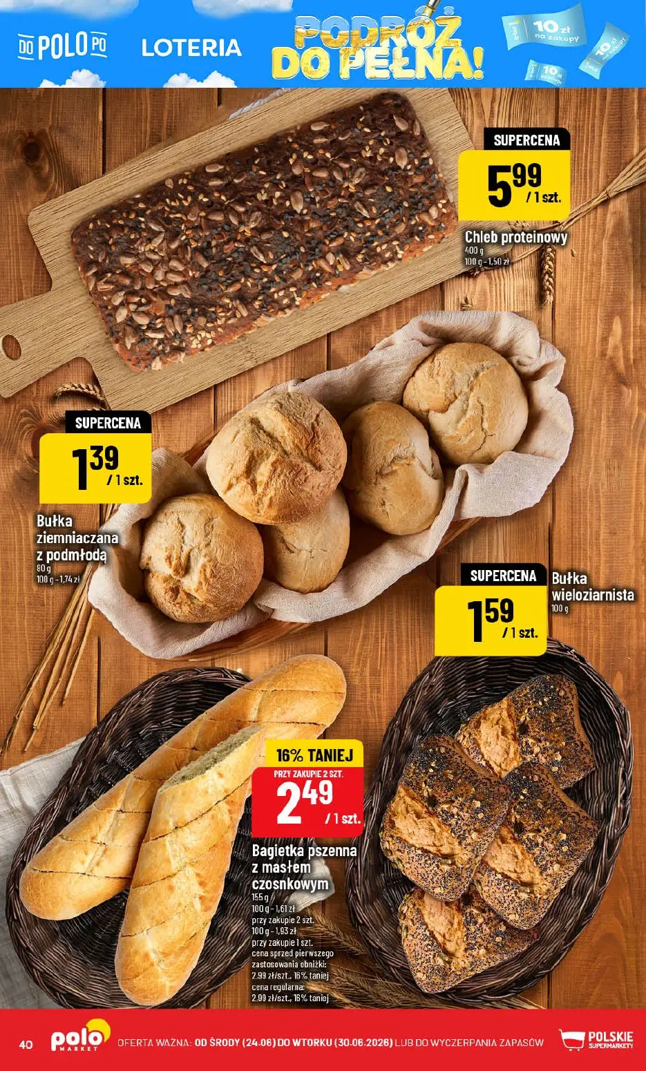 gazetka promocyjna POLOmarket Wakacyjna LOTERIA - wygraj paliwo 🚗 - Strona 40