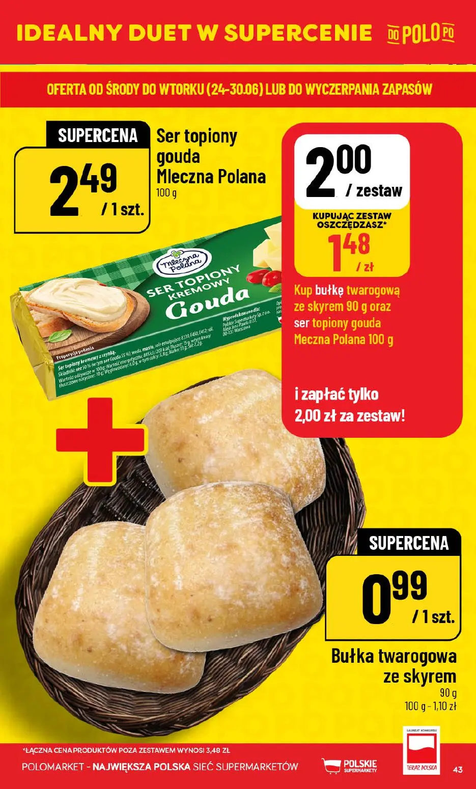 gazetka promocyjna POLOmarket Wakacyjna LOTERIA - wygraj paliwo 🚗 - Strona 43