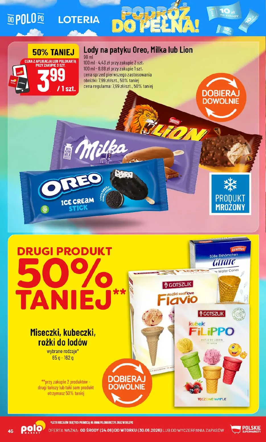 gazetka promocyjna POLOmarket Wakacyjna LOTERIA - wygraj paliwo 🚗 - Strona 46