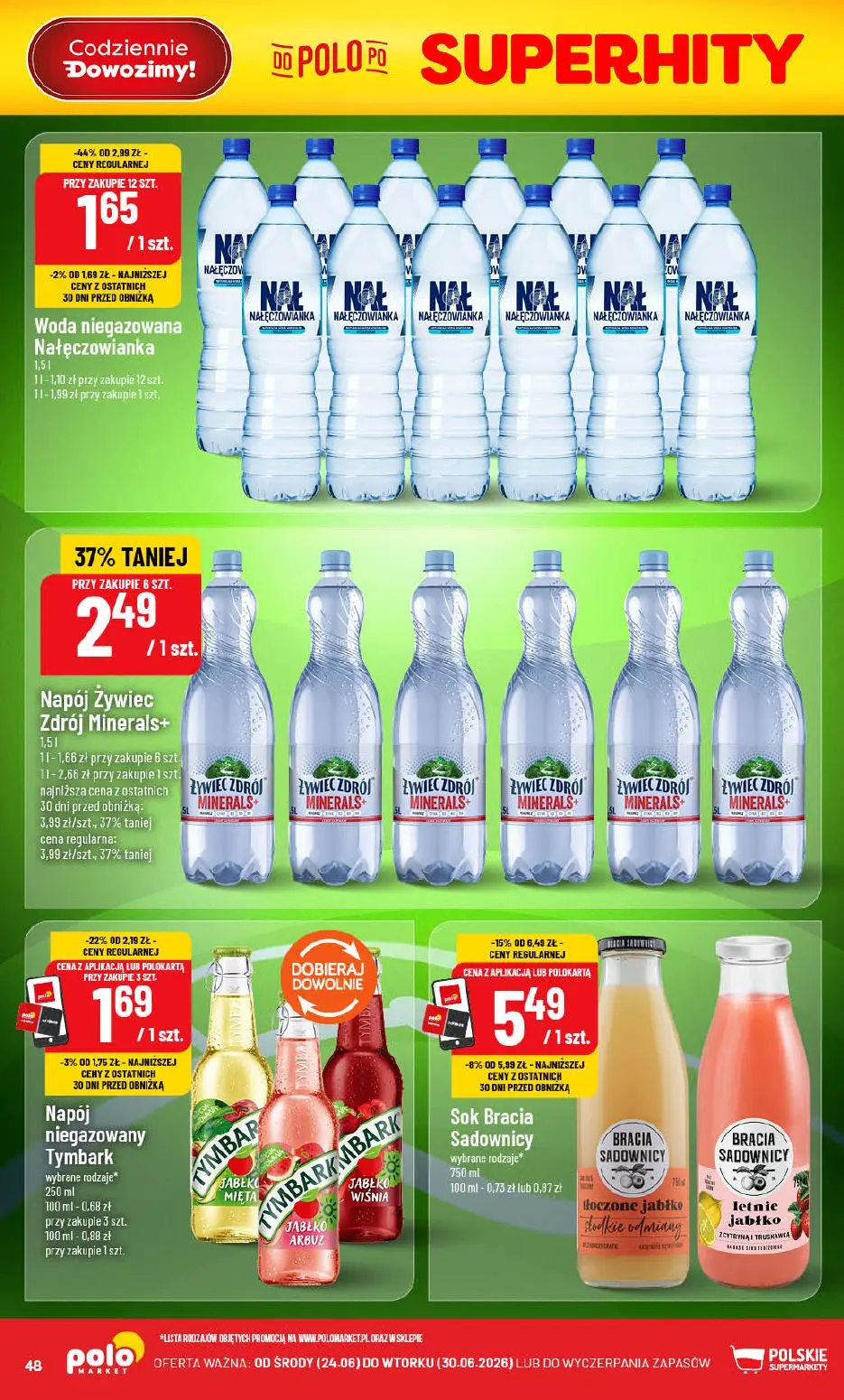 gazetka promocyjna POLOmarket Wakacyjna LOTERIA - wygraj paliwo 🚗 - Strona 48