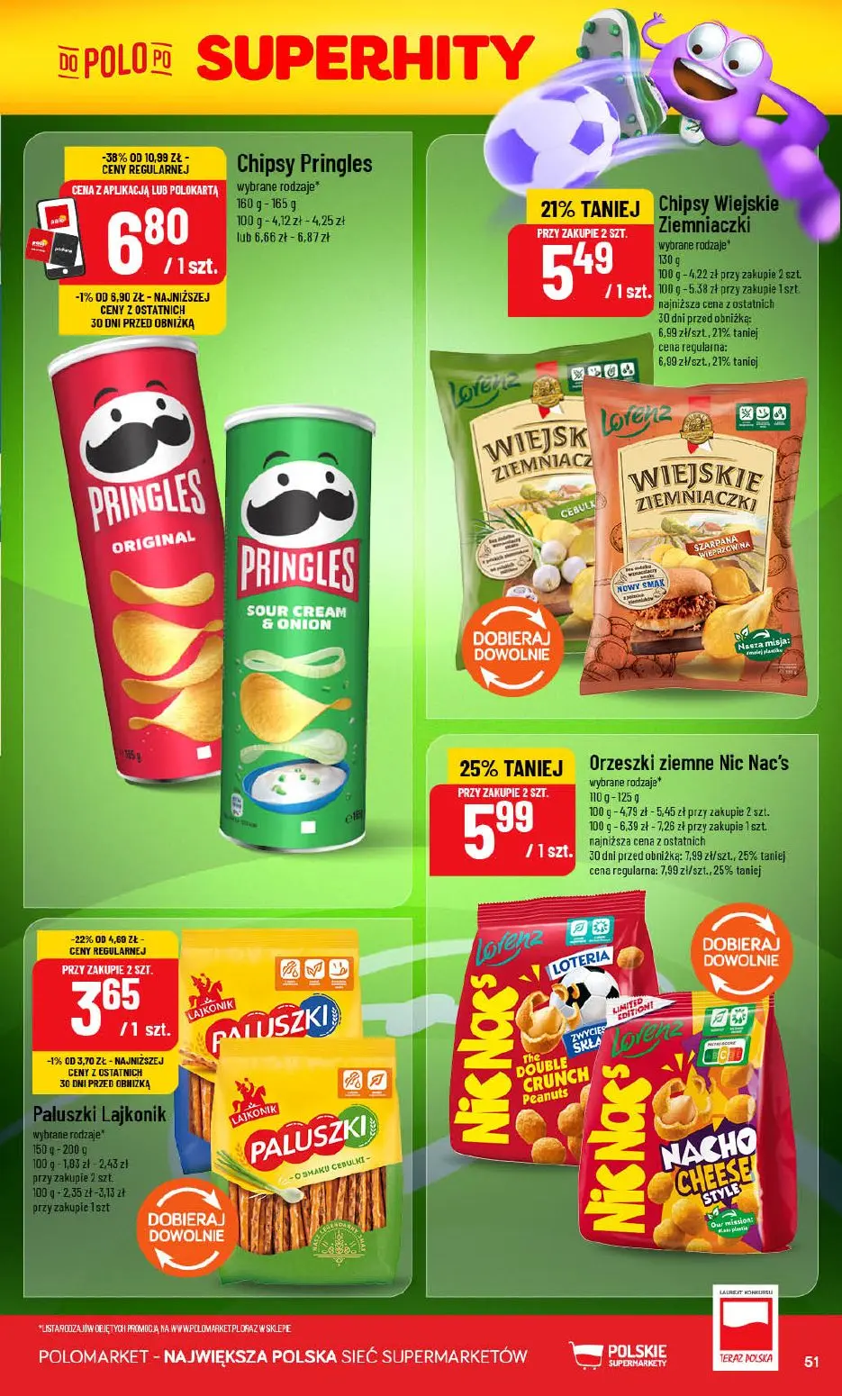 gazetka promocyjna POLOmarket Wakacyjna LOTERIA - wygraj paliwo 🚗 - Strona 51