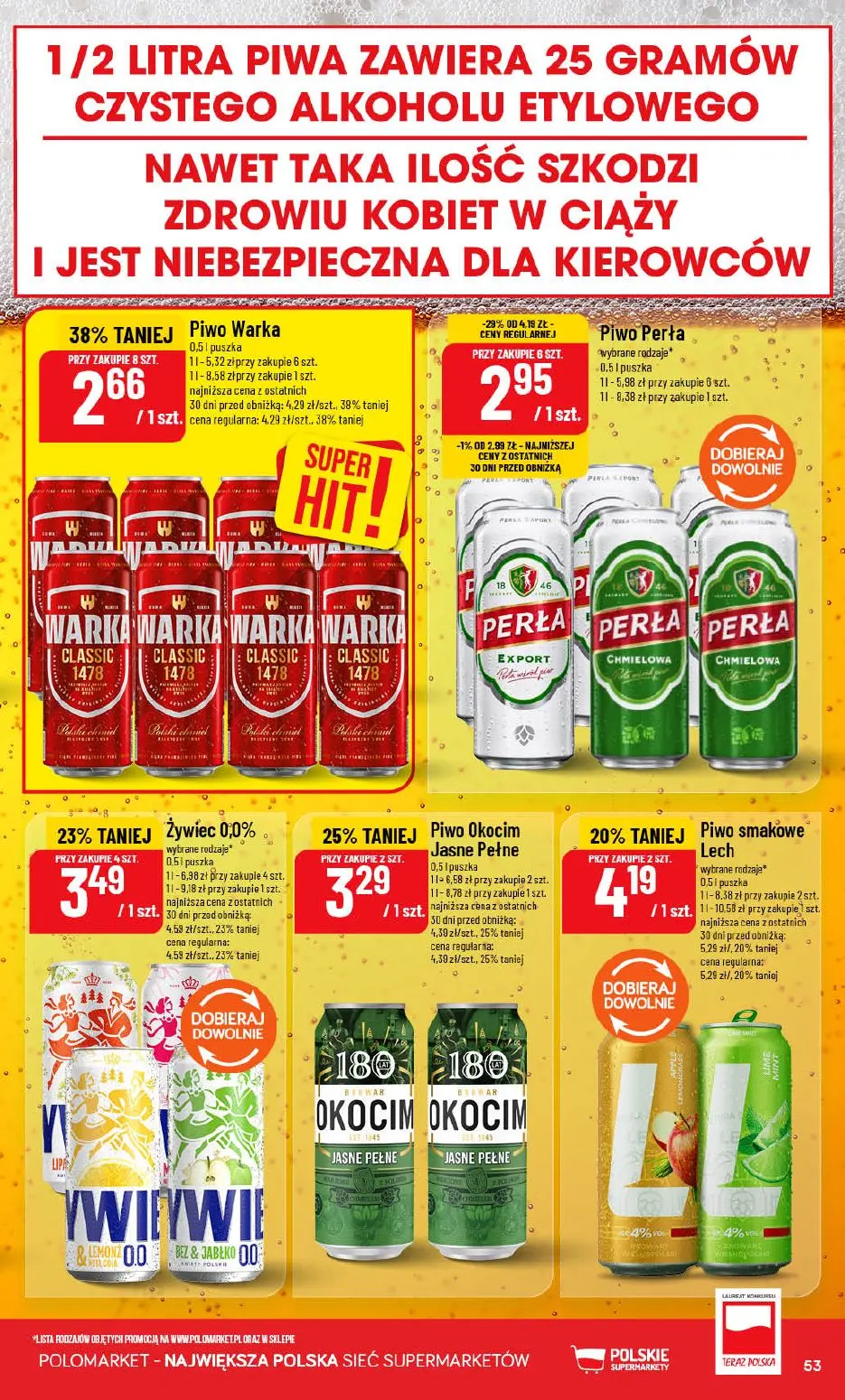gazetka promocyjna POLOmarket Wakacyjna LOTERIA - wygraj paliwo 🚗 - Strona 53