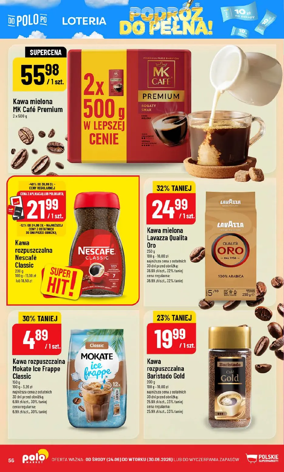 gazetka promocyjna POLOmarket Wakacyjna LOTERIA - wygraj paliwo 🚗 - Strona 56