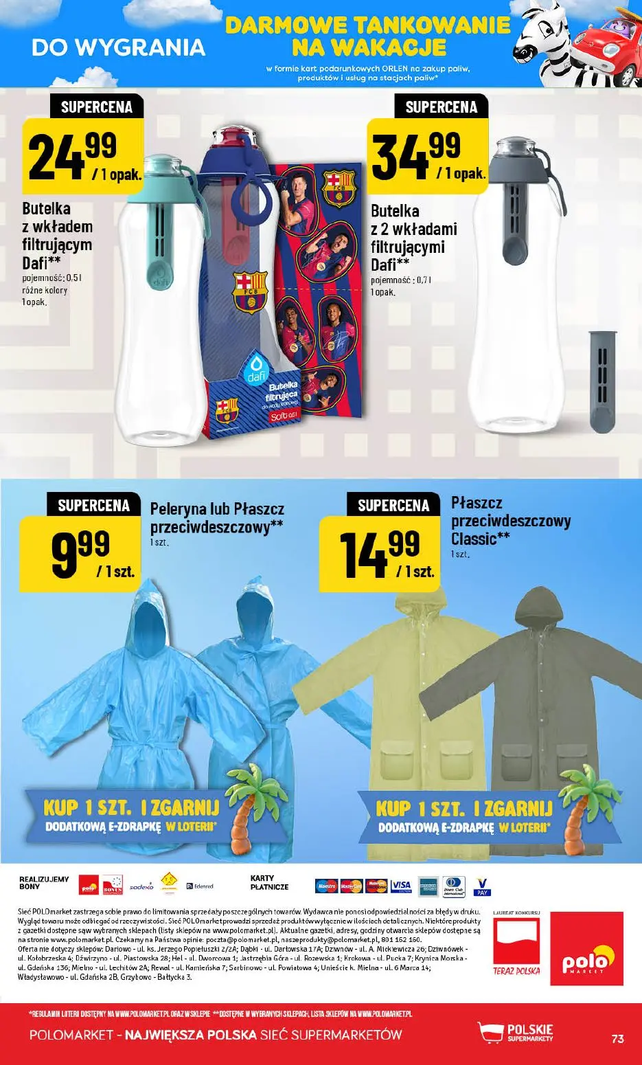 gazetka promocyjna POLOmarket Wakacyjna LOTERIA - wygraj paliwo 🚗 - Strona 73