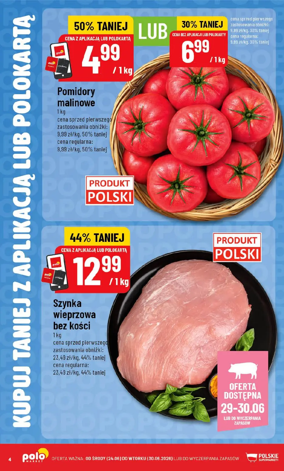 gazetka promocyjna POLOmarket Taniej z apką i POLOkartą! - Strona 4