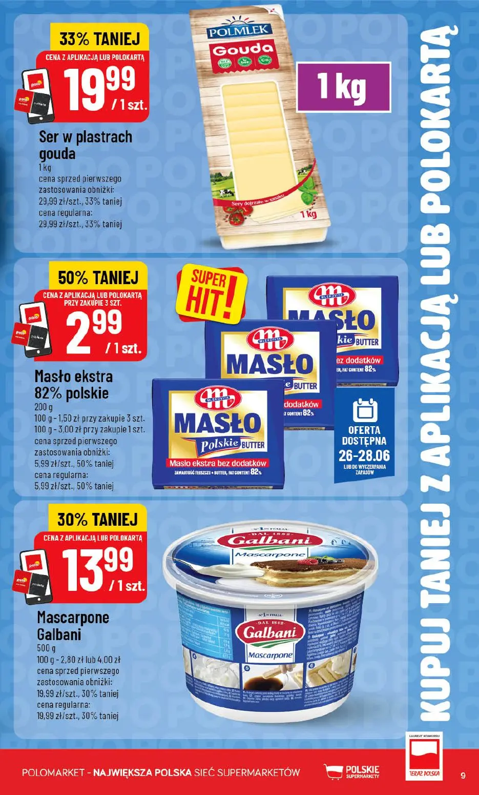 gazetka promocyjna POLOmarket Taniej z apką i POLOkartą! - Strona 9