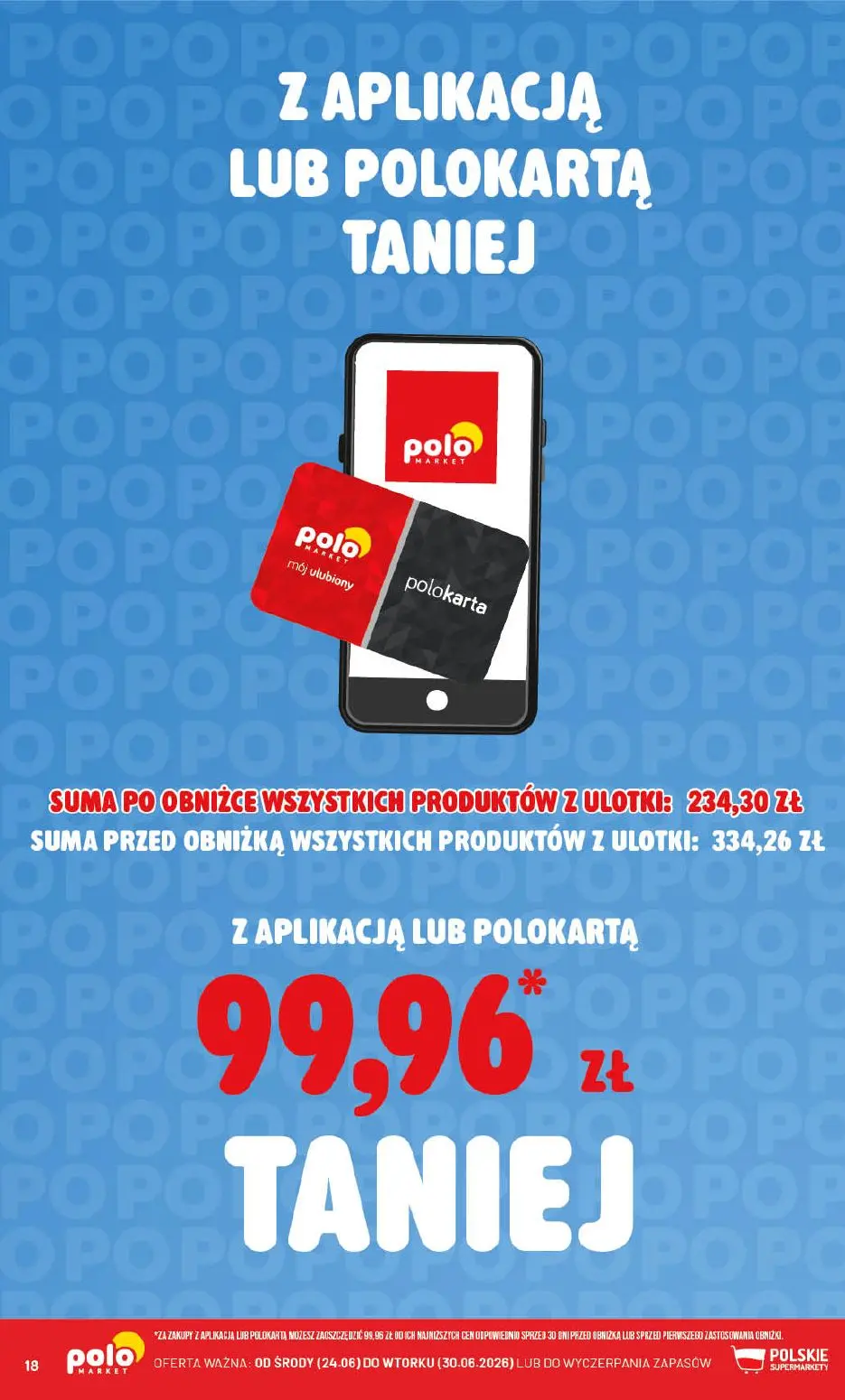 gazetka promocyjna POLOmarket Taniej z apką i POLOkartą! - Strona 18
