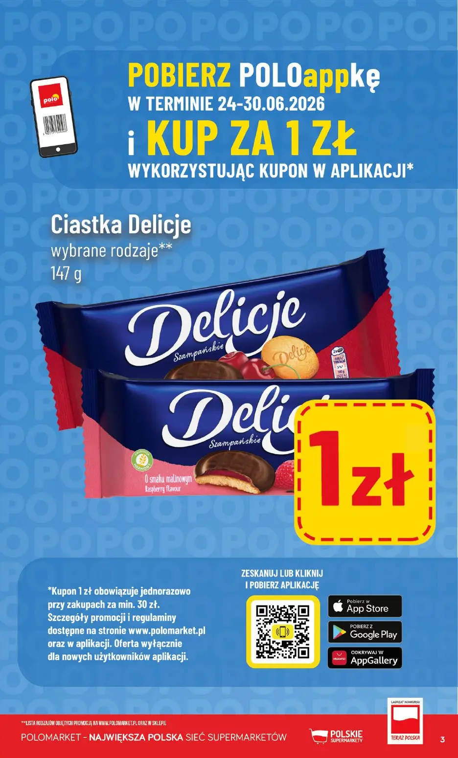 gazetka promocyjna POLOmarket Taniej z apką i POLOkartą! - Strona 3