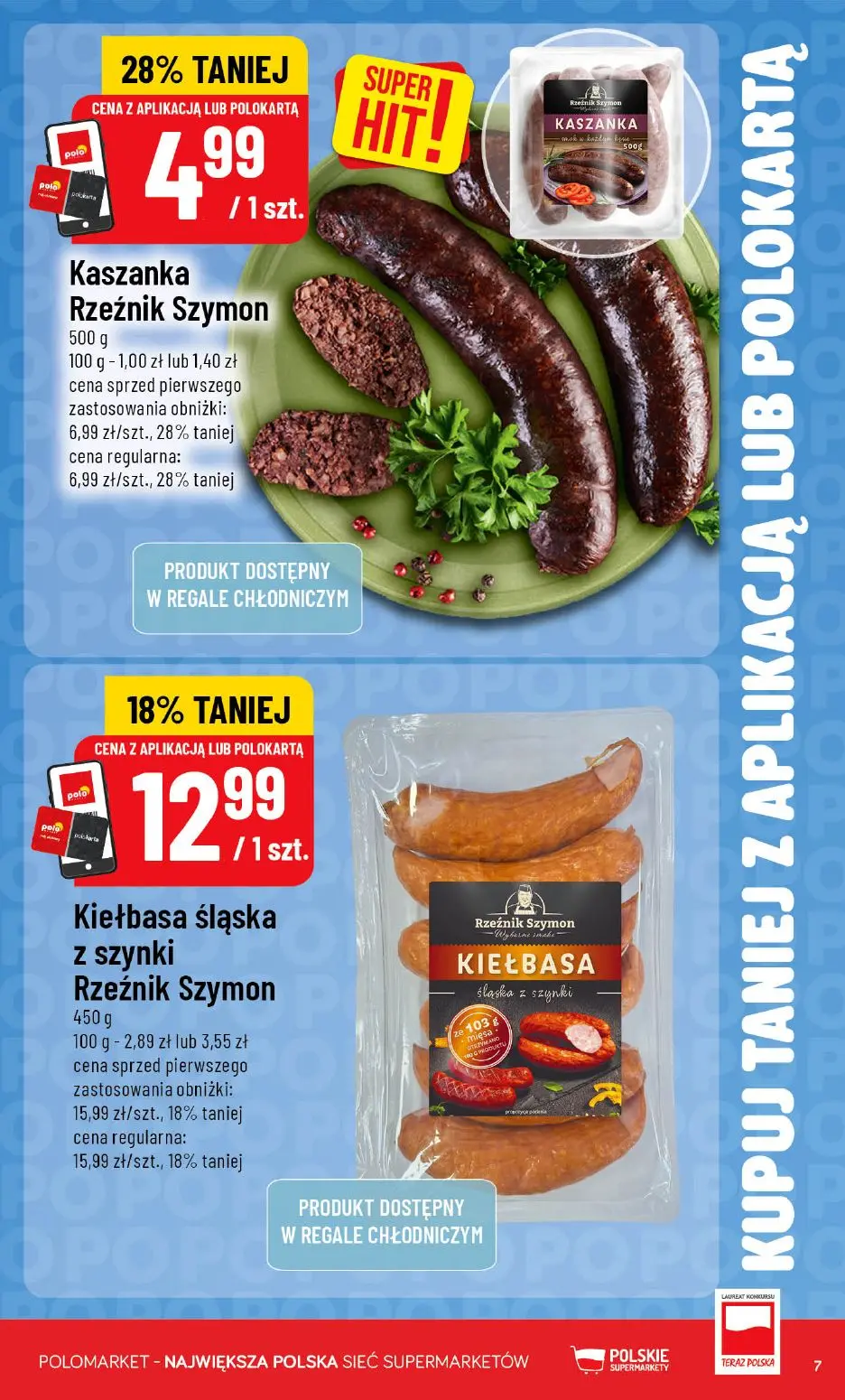 gazetka promocyjna POLOmarket Taniej z apką i POLOkartą! - Strona 7