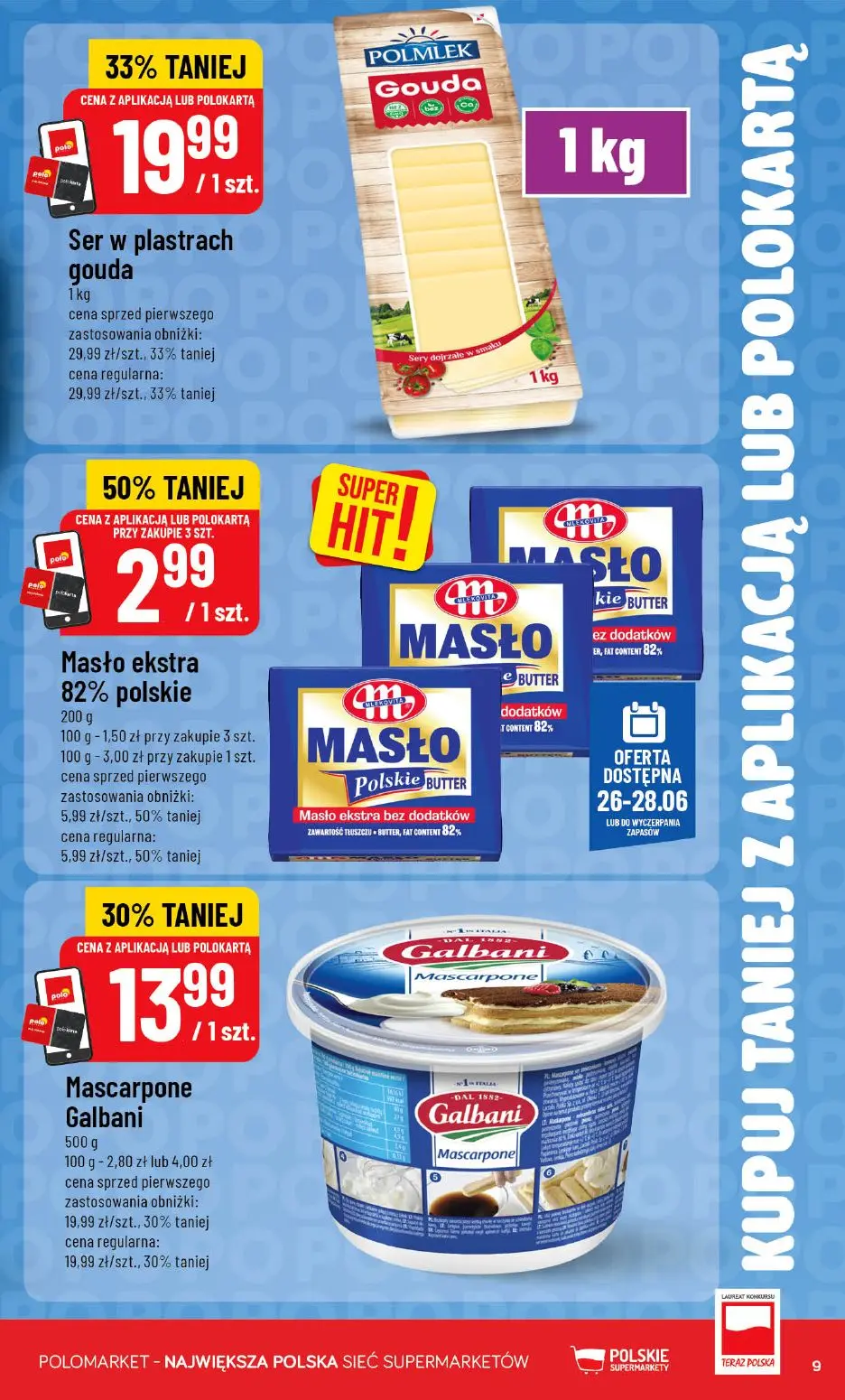 gazetka promocyjna POLOmarket Taniej z apką i POLOkartą! - Strona 9