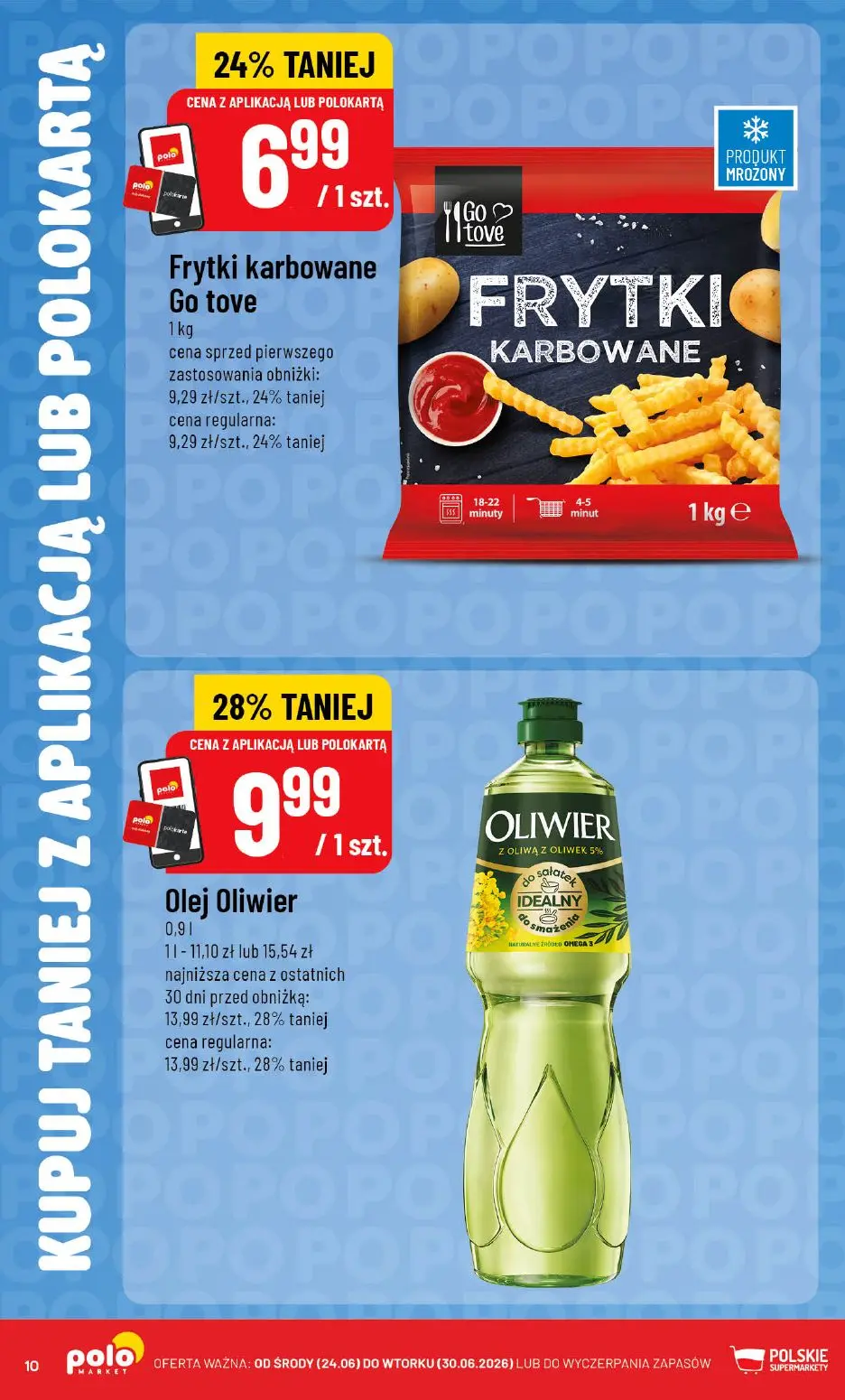 gazetka promocyjna POLOmarket Taniej z apką i POLOkartą! - Strona 10