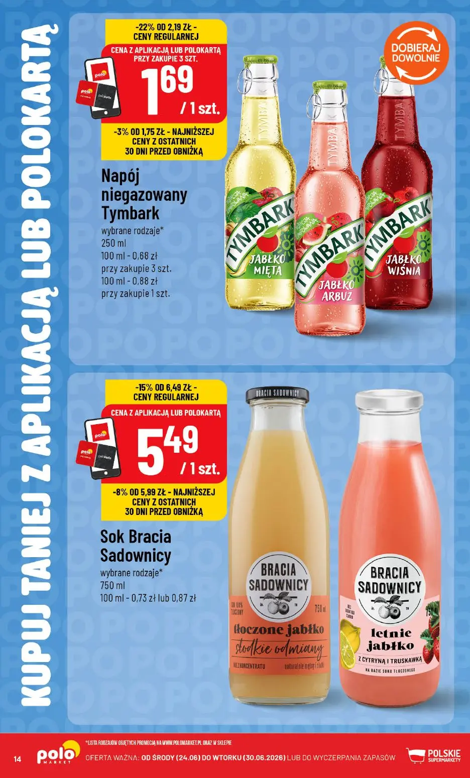 gazetka promocyjna POLOmarket Taniej z apką i POLOkartą! - Strona 14