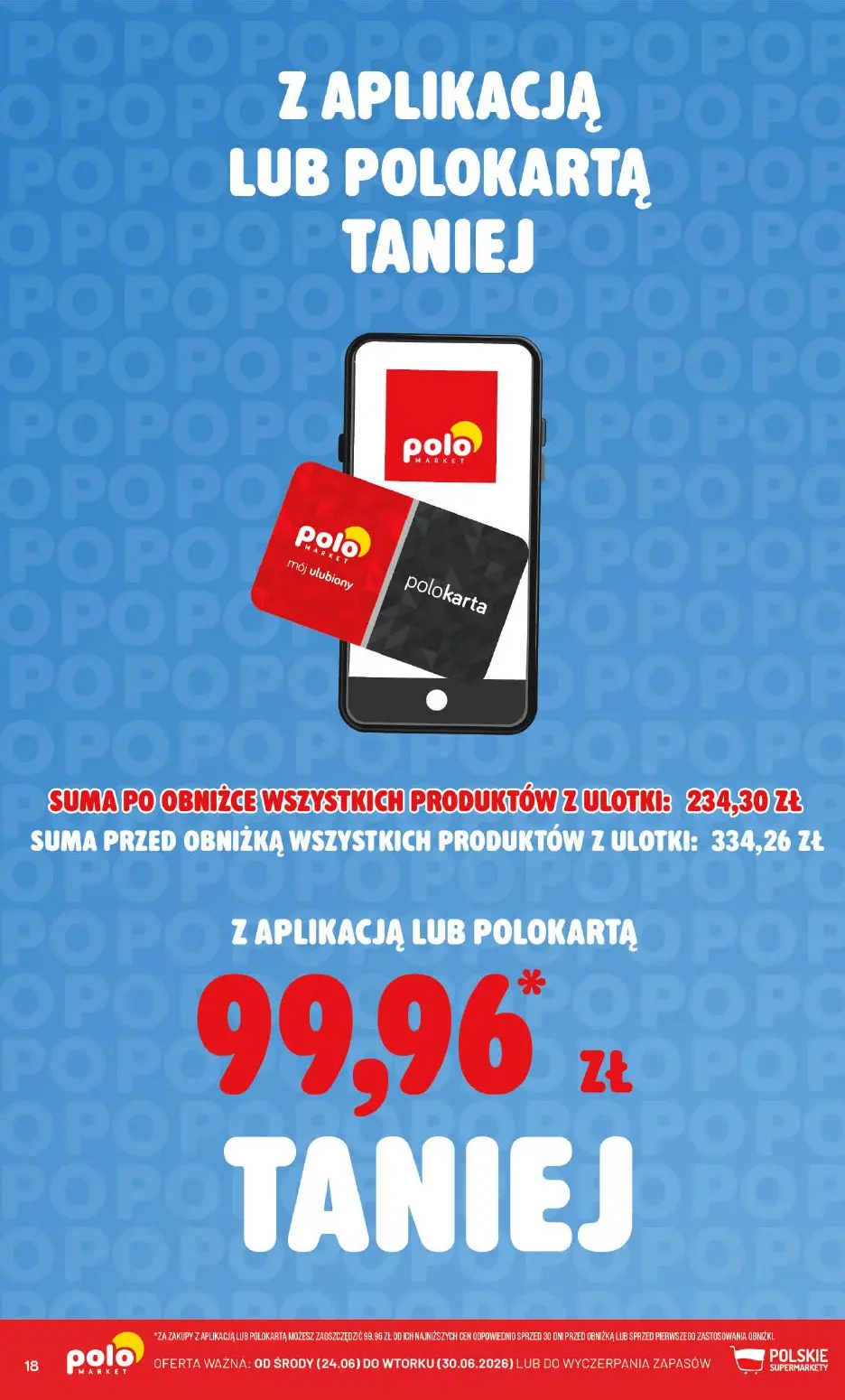 gazetka promocyjna POLOmarket Taniej z apką i POLOkartą! - Strona 18