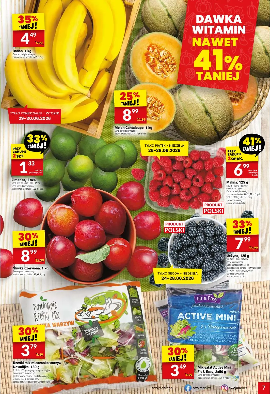 gazetka promocyjna Twój Market  - Strona 7