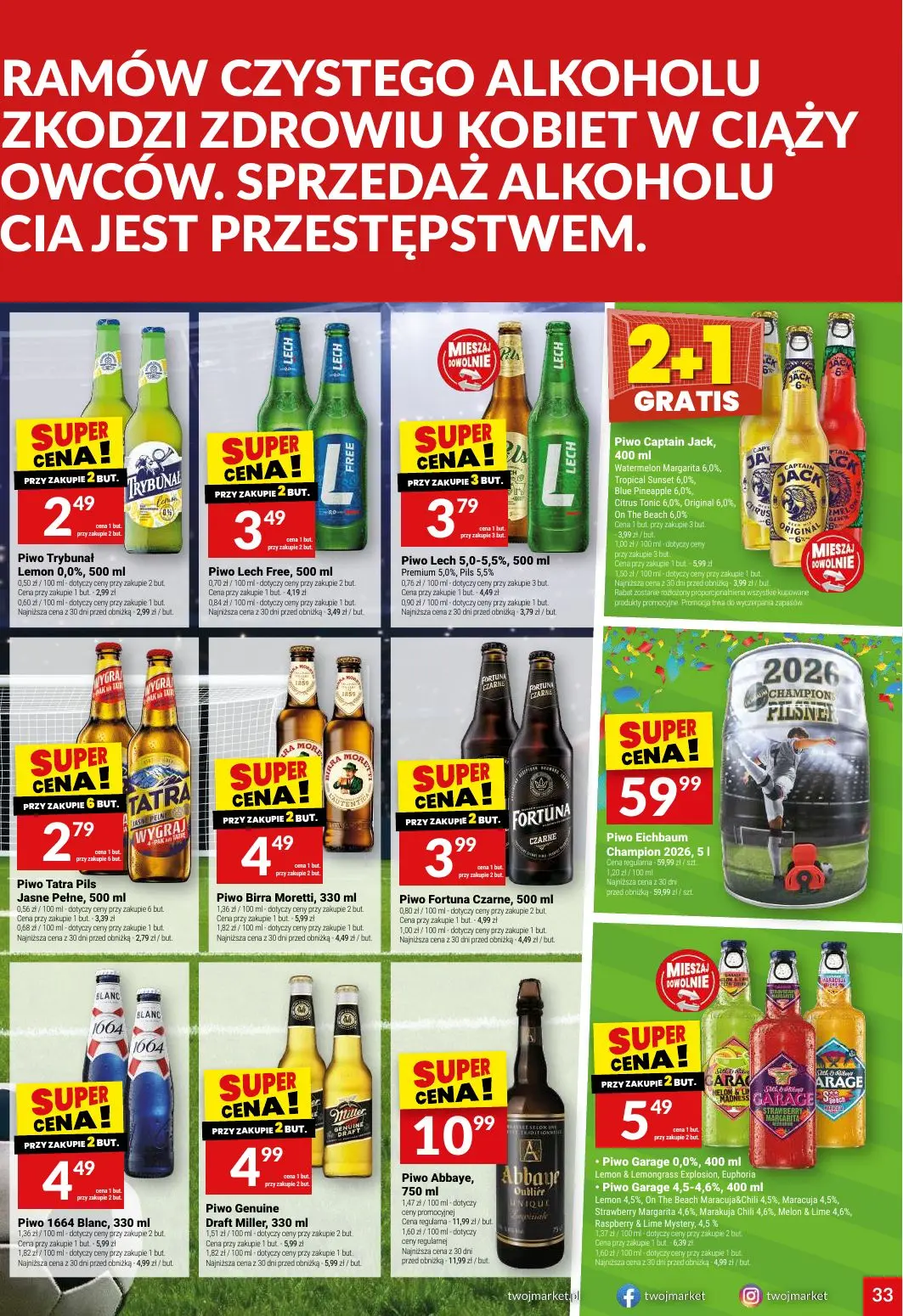 gazetka promocyjna Twój Market  - Strona 33