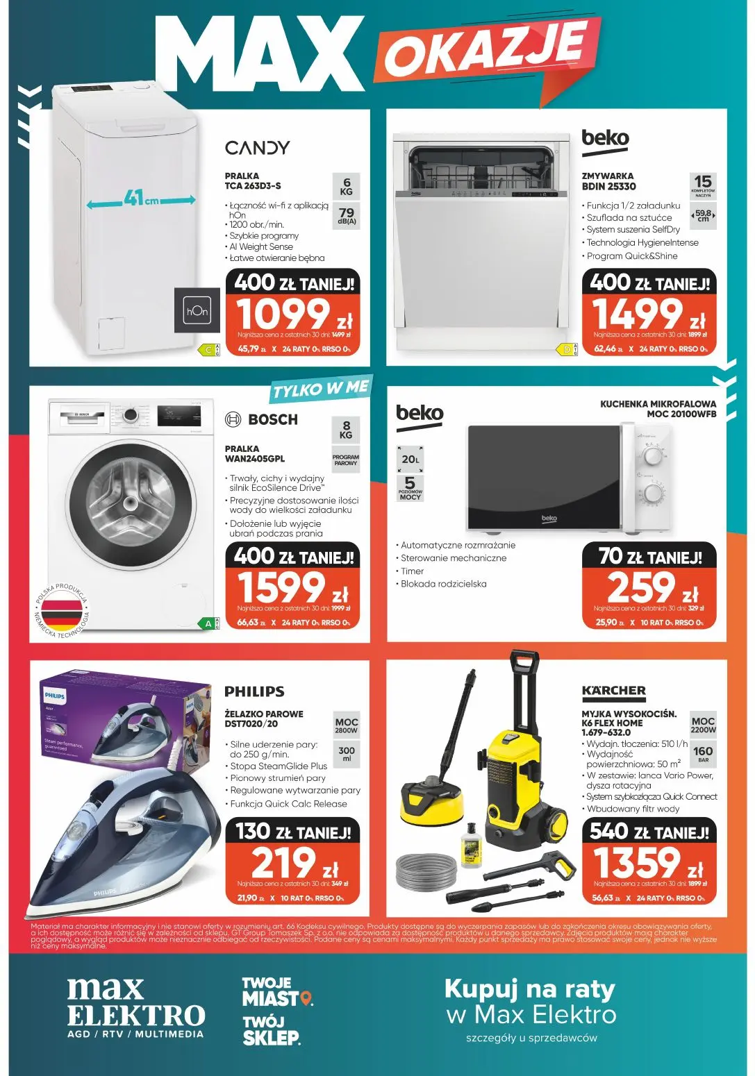 gazetka promocyjna max ELEKTRO Max okazje - Strona 12