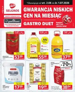 Gazetka promocyjna SELGROS, ważna od 2026-06-02 do 2026-07-01.