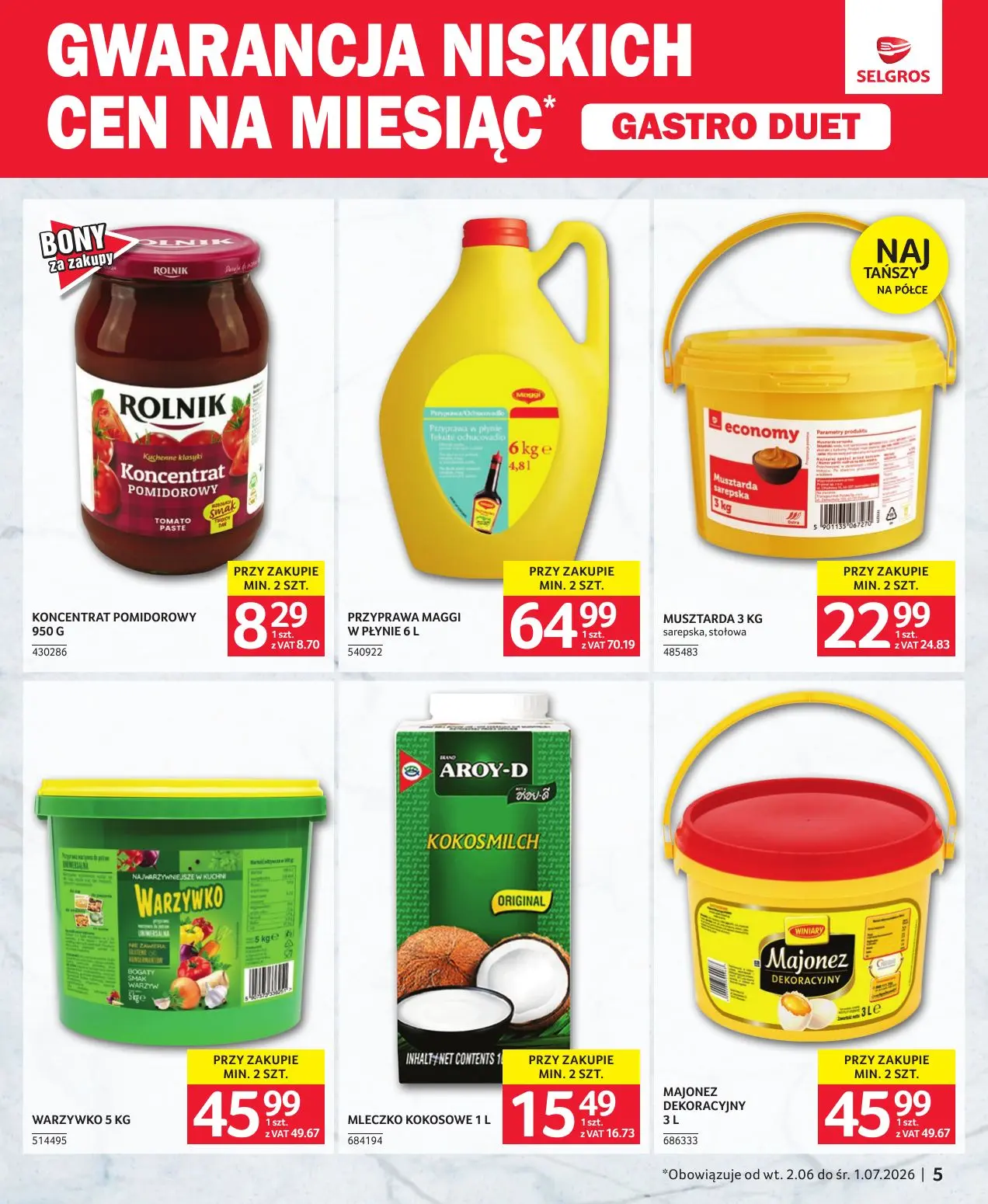 gazetka promocyjna SELGROS Gastro Duet - Strona 5