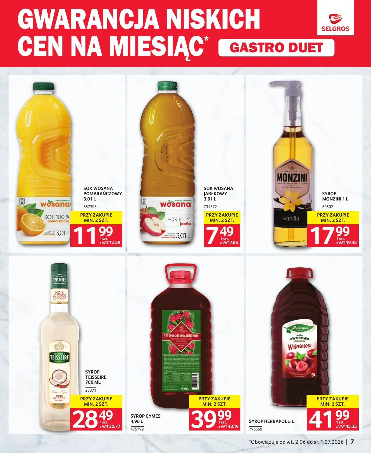 gazetka promocyjna SELGROS Gastro Duet - Strona 7