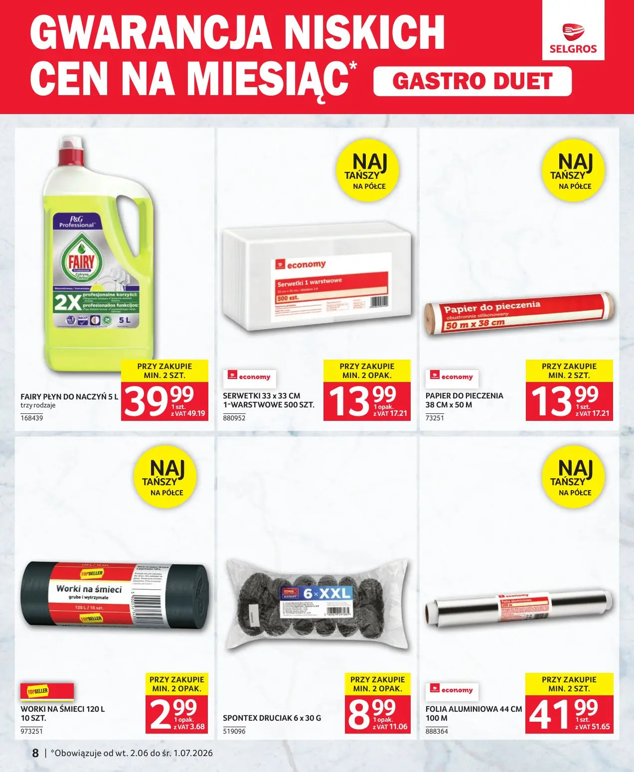 gazetka promocyjna SELGROS Gastro Duet - Strona 8