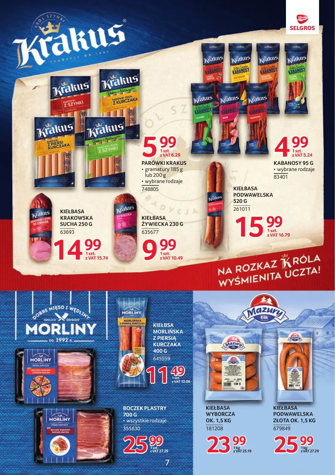 gazetka promocyjna SELGROS Katalog Markowe Produkty - Strona 7