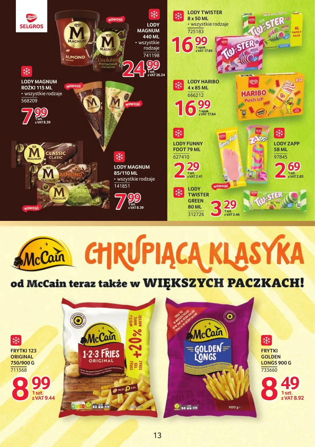 gazetka promocyjna SELGROS Katalog Markowe Produkty - Strona 13