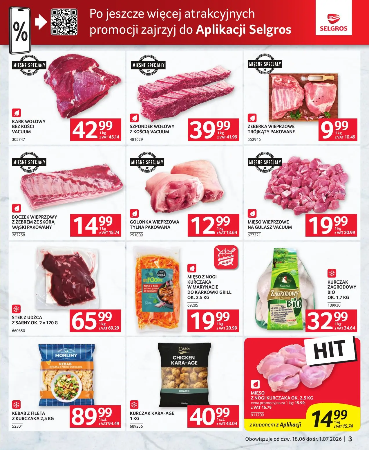 gazetka promocyjna SELGROS Oferta dla gastronomii - Strona 3